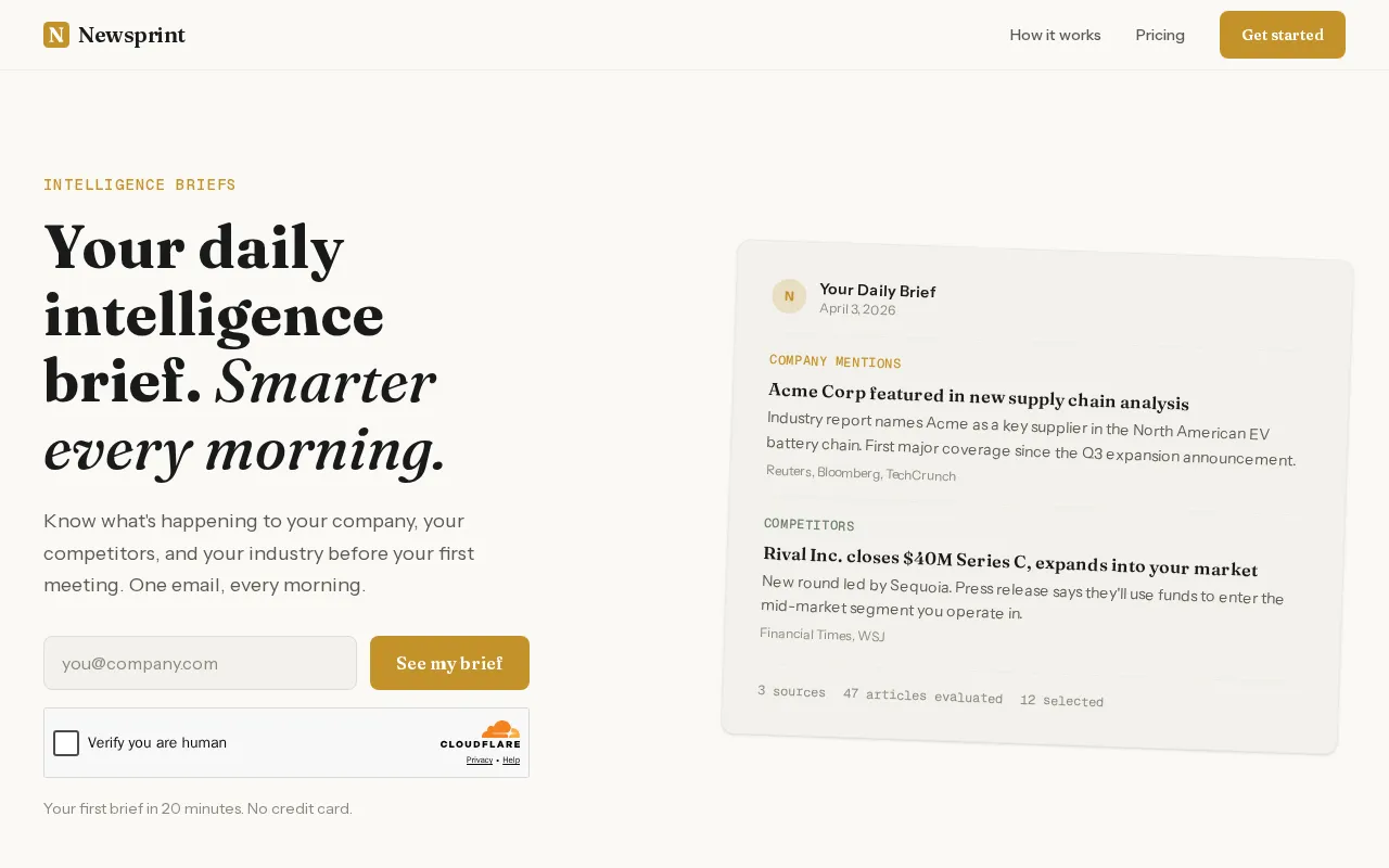 Newsprint — preview screenshot