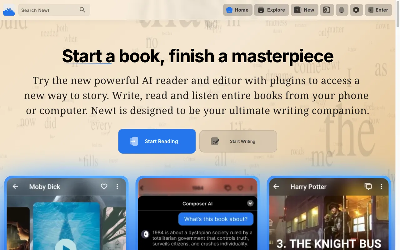 Newt — preview screenshot