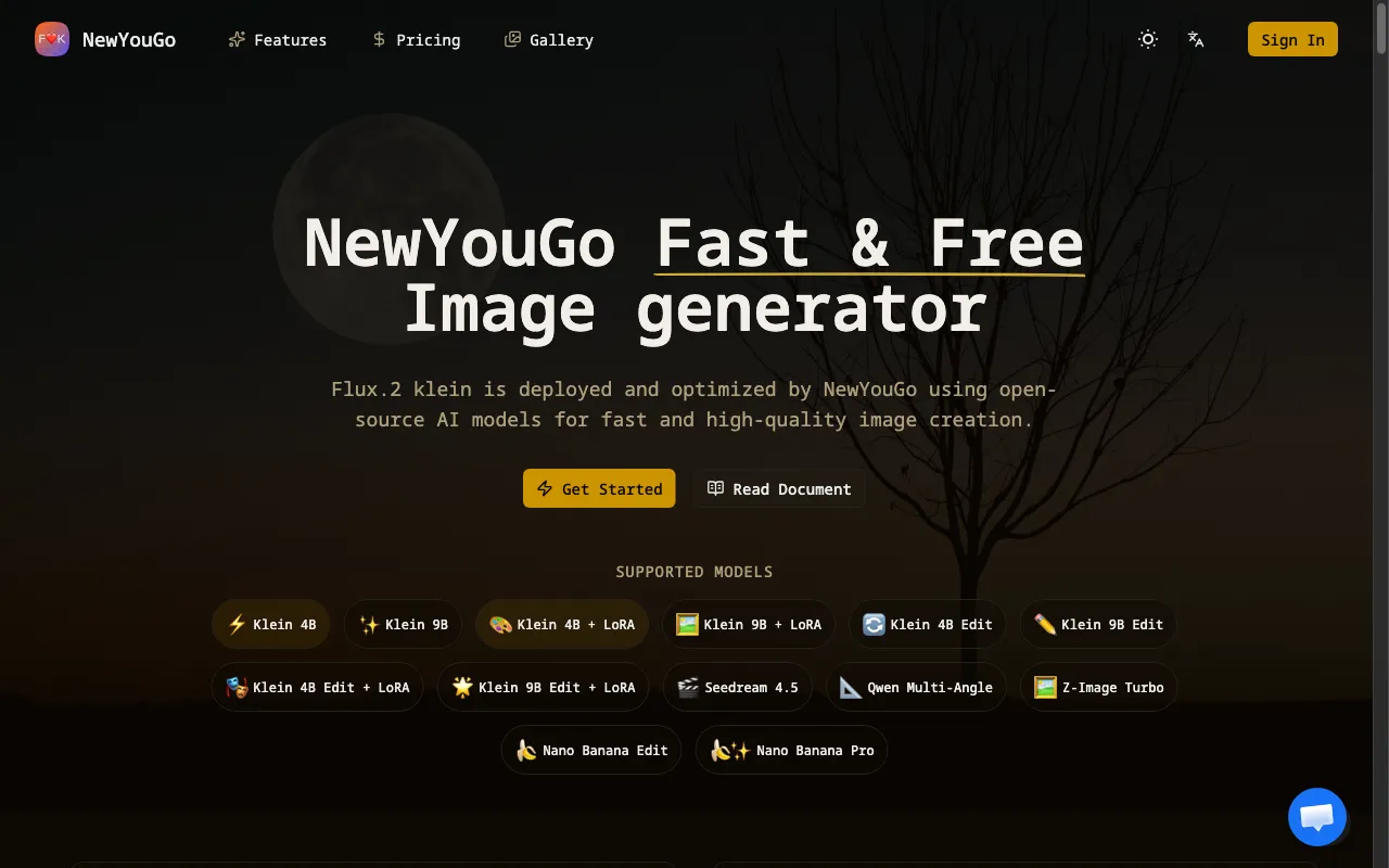 NewYouGo — preview screenshot