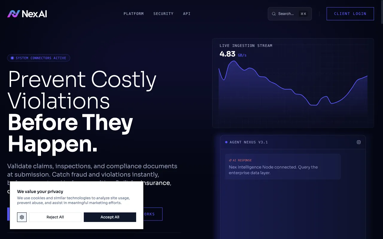 Nex AI — preview screenshot