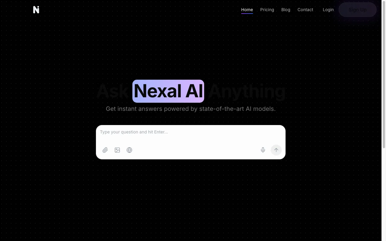 Nexal AI — preview screenshot