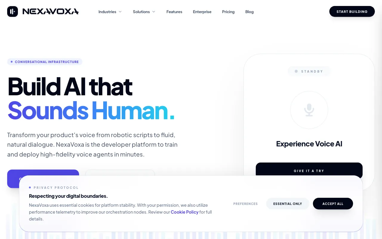 NexaVoxa — preview screenshot