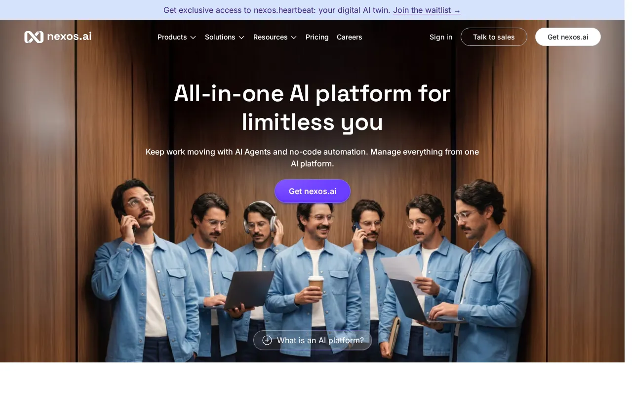 Nexos AI — preview screenshot