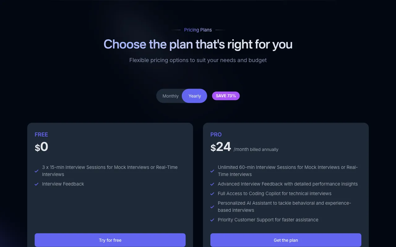 Nextoffer — pricing page