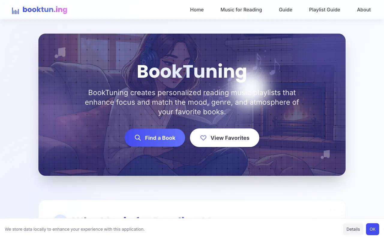 BookTuning — preview screenshot