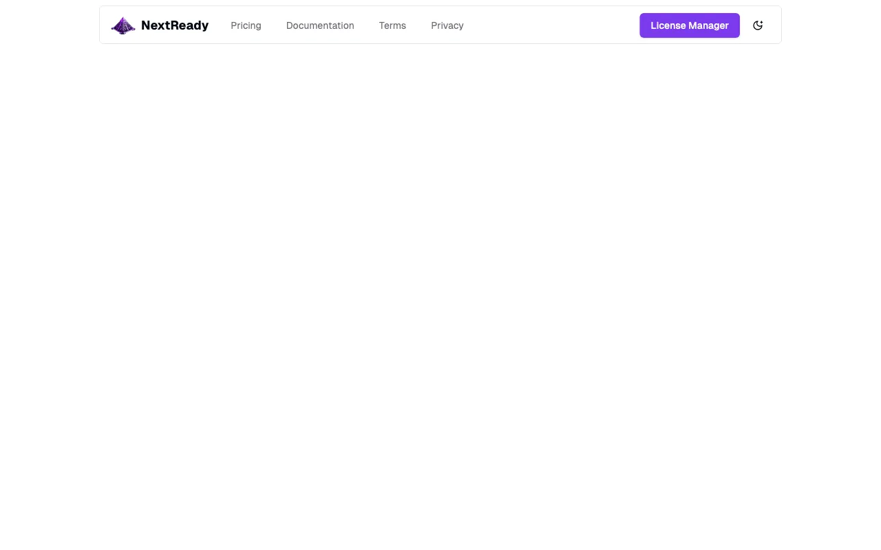 NextReady — pricing page