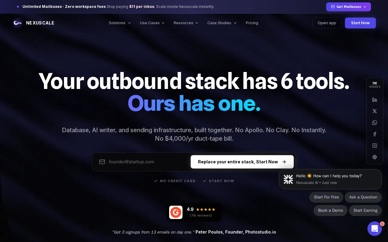 Nexuscale AI — preview screenshot