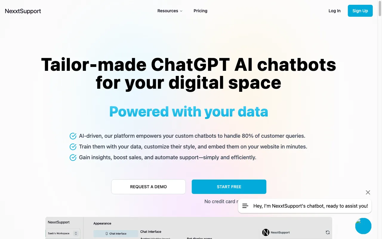 NexxtSupport — preview screenshot