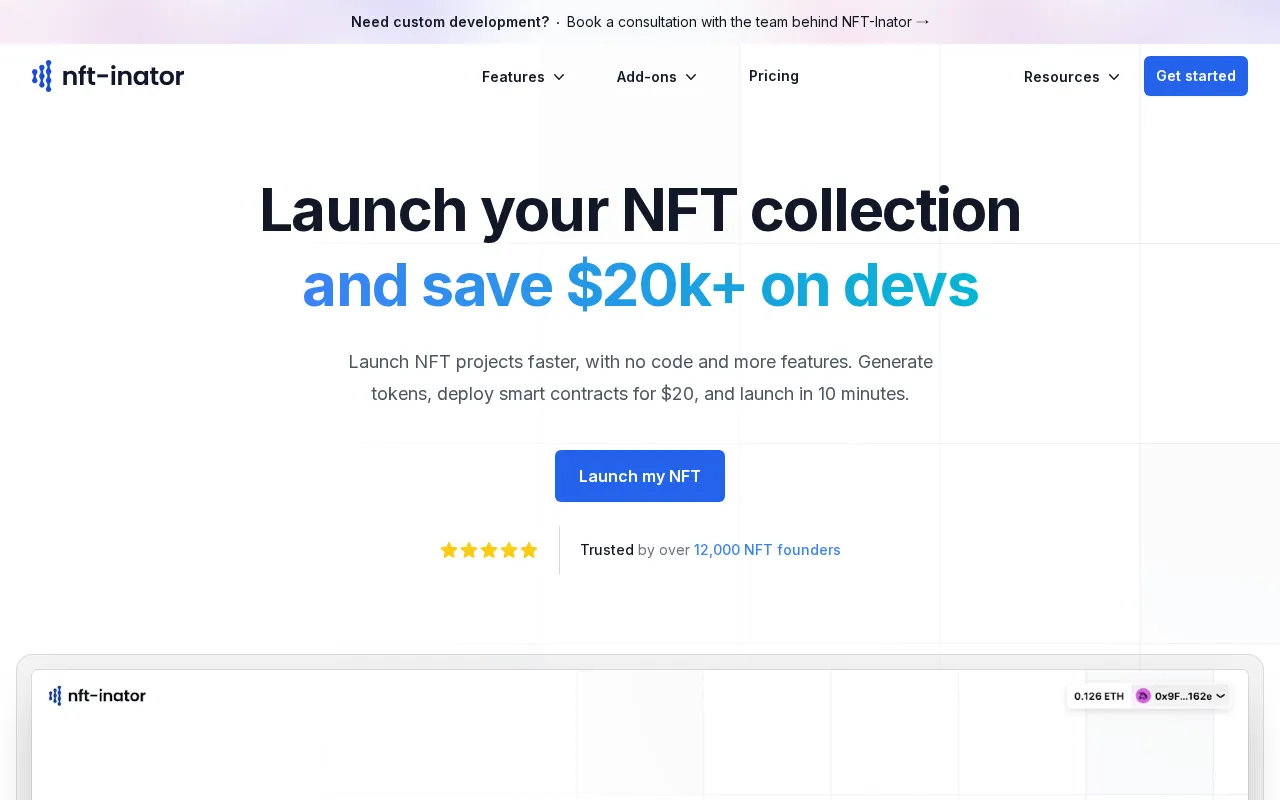 NFT-Inator — preview screenshot