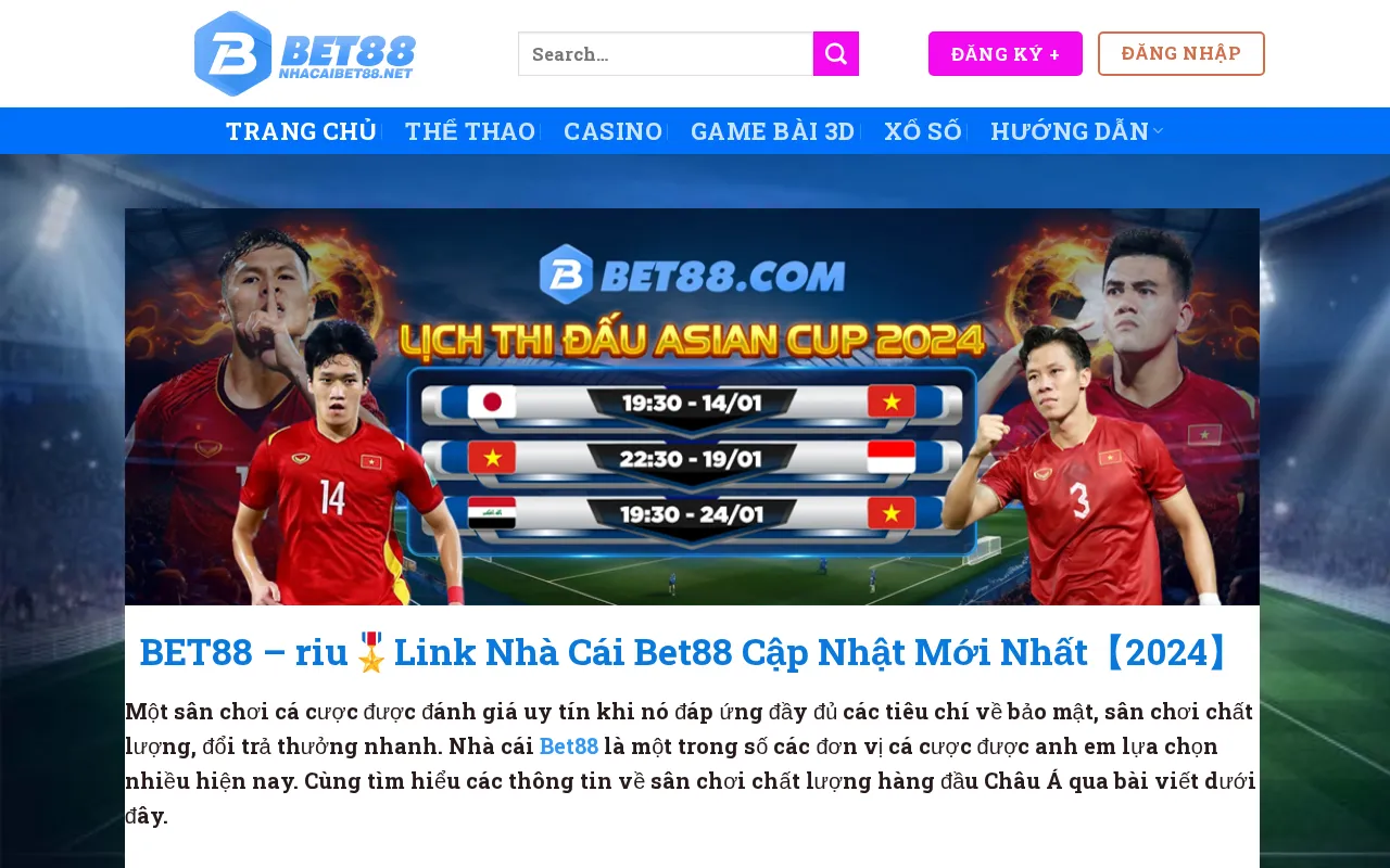 nhacaibet88 — preview screenshot