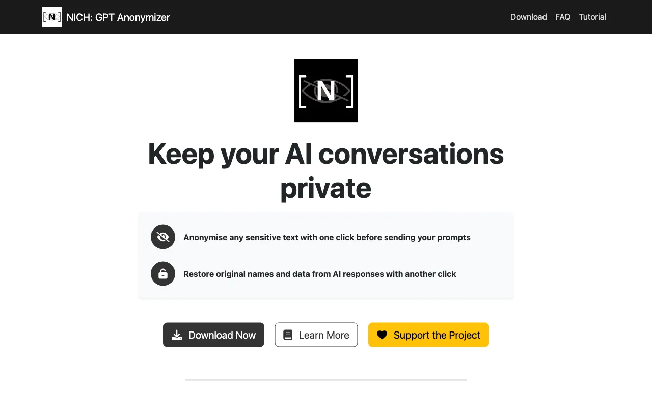 NICH — preview screenshot