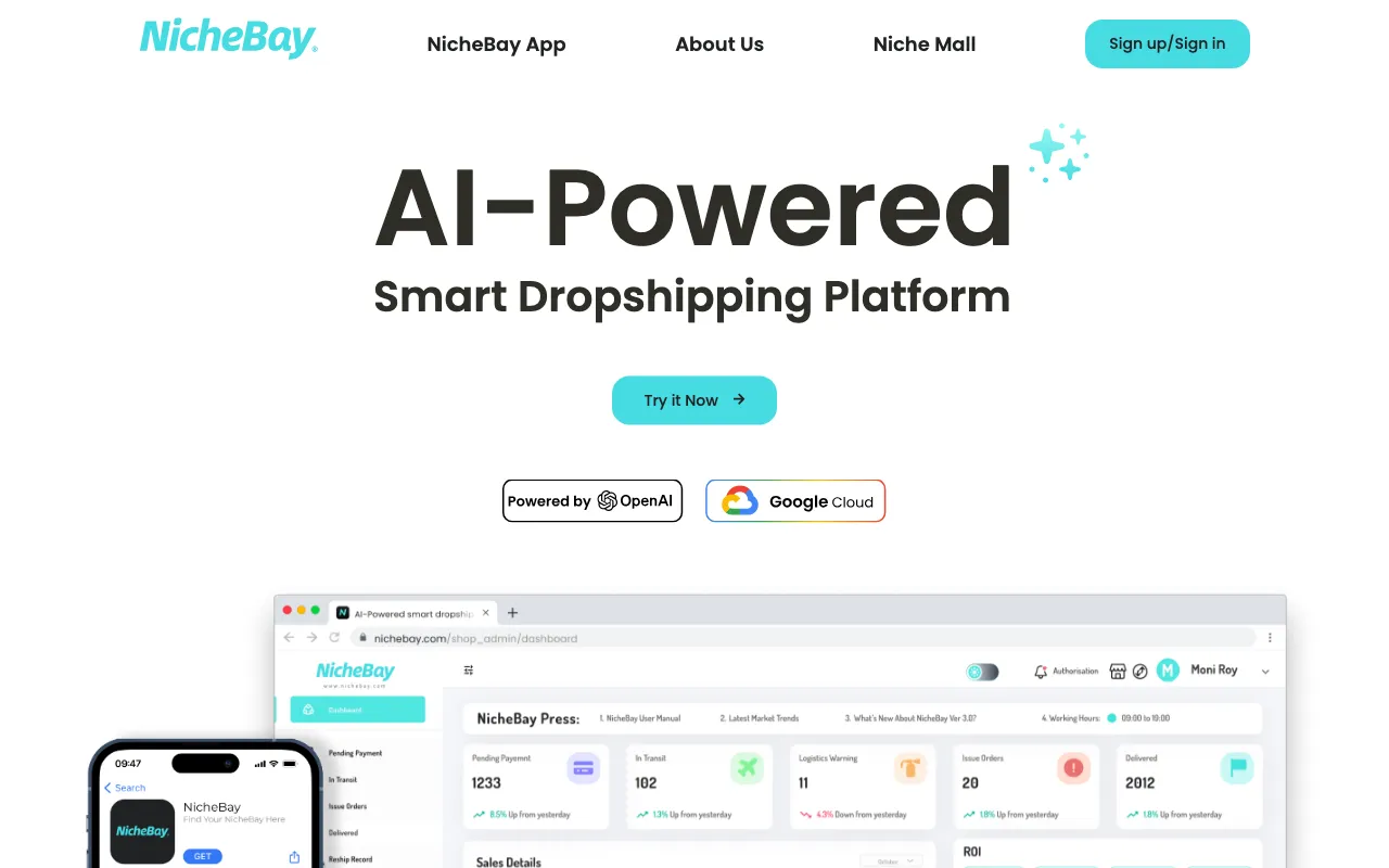 NicheBay — preview screenshot