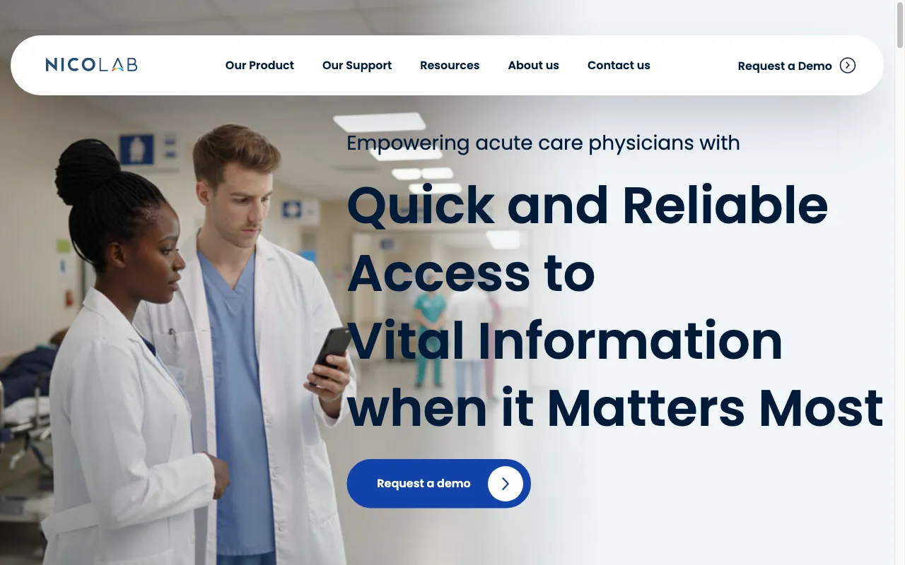 nicolab.com — preview screenshot