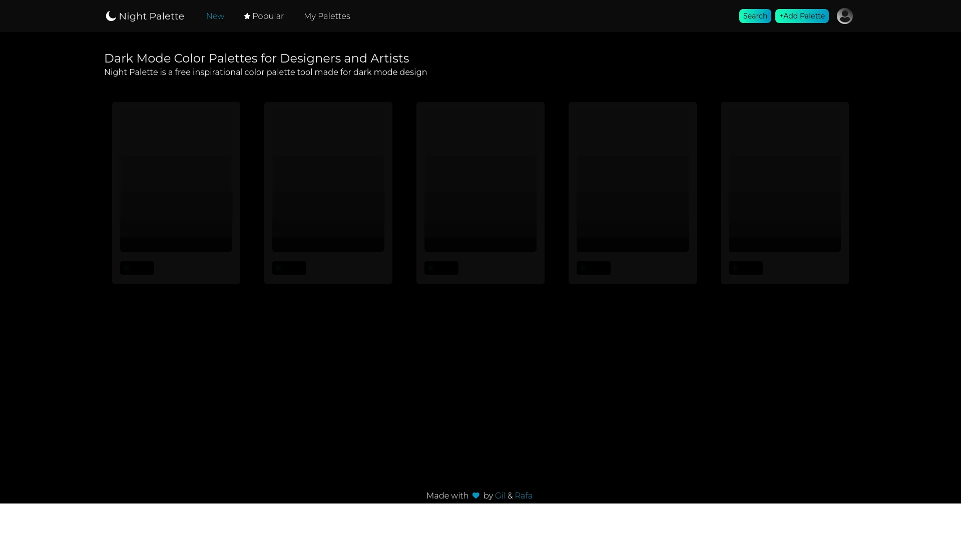 Night Palette — preview screenshot