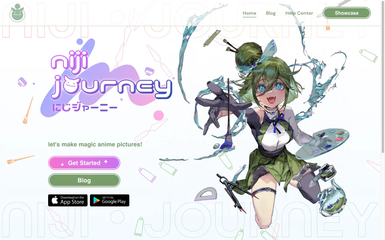 Nijijourney — preview screenshot