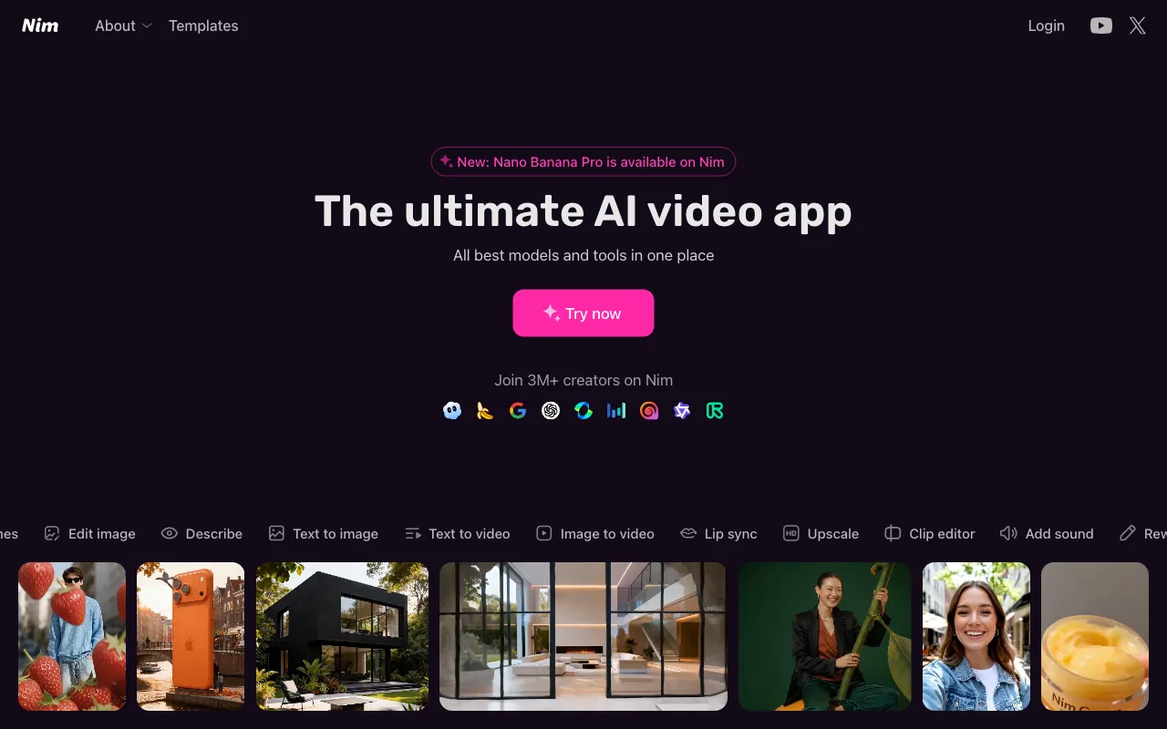 nim video — preview screenshot