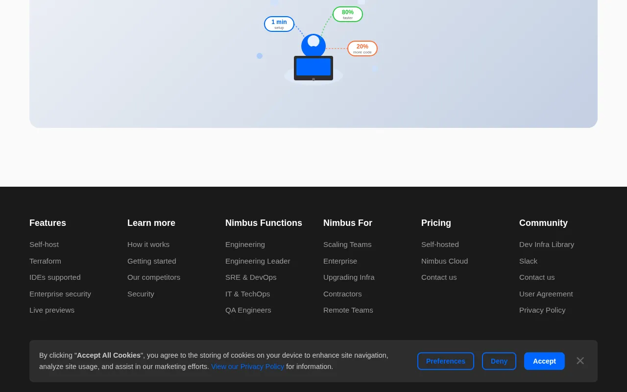 Nimbus — pricing page