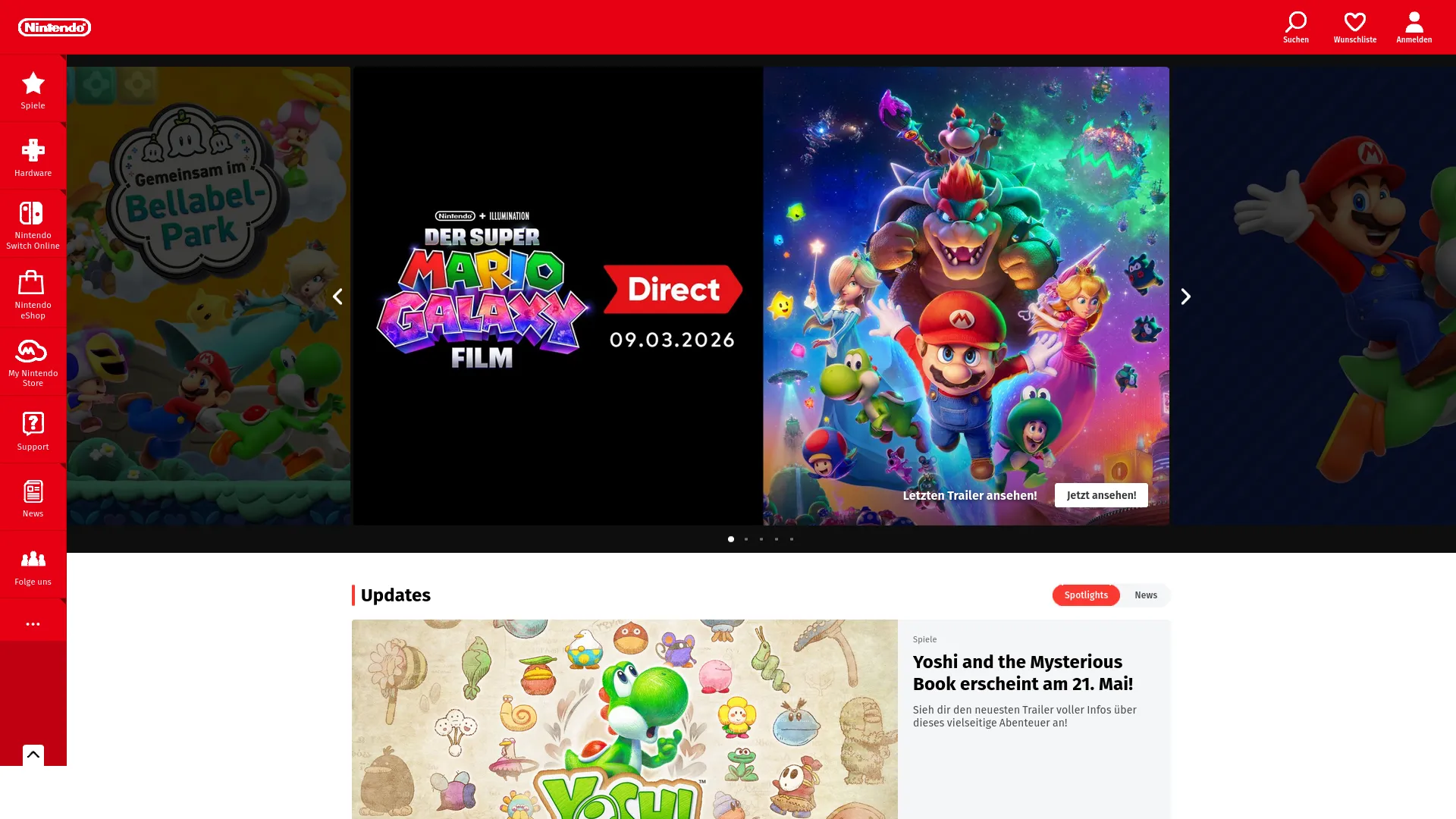 Nintendo — preview screenshot