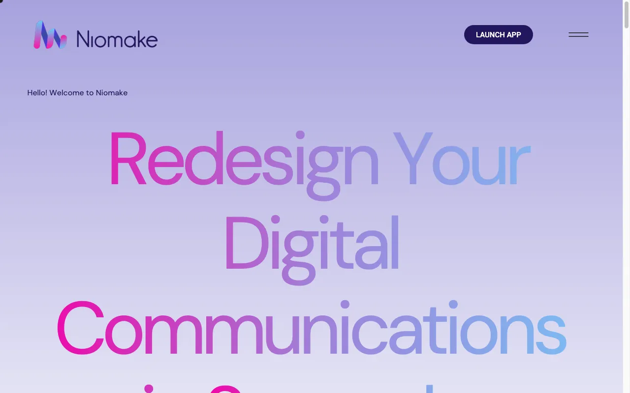 Niomake — preview screenshot