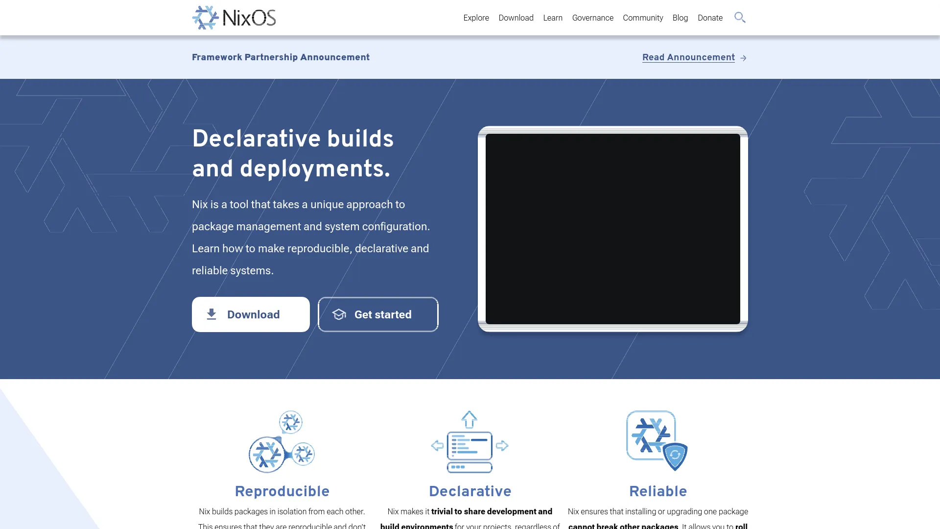 NixOS — preview screenshot