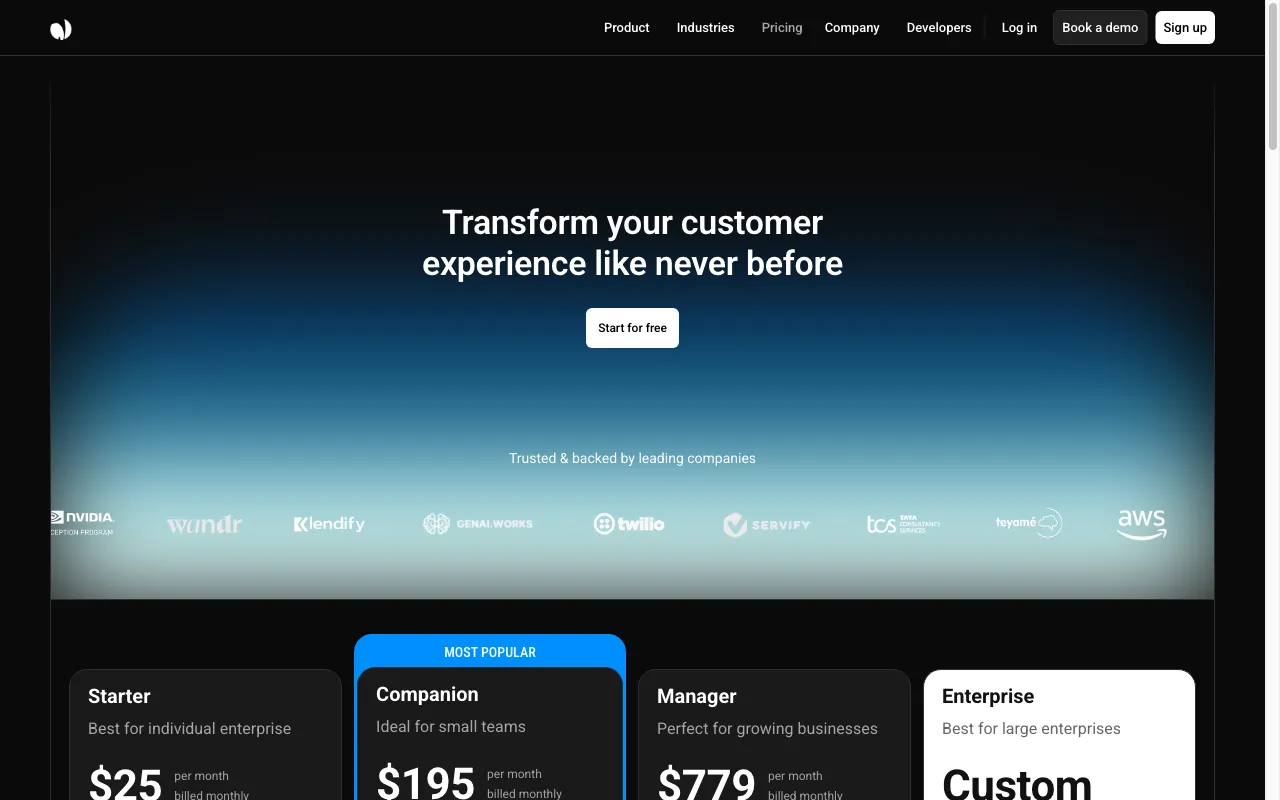 NLPearl — pricing page