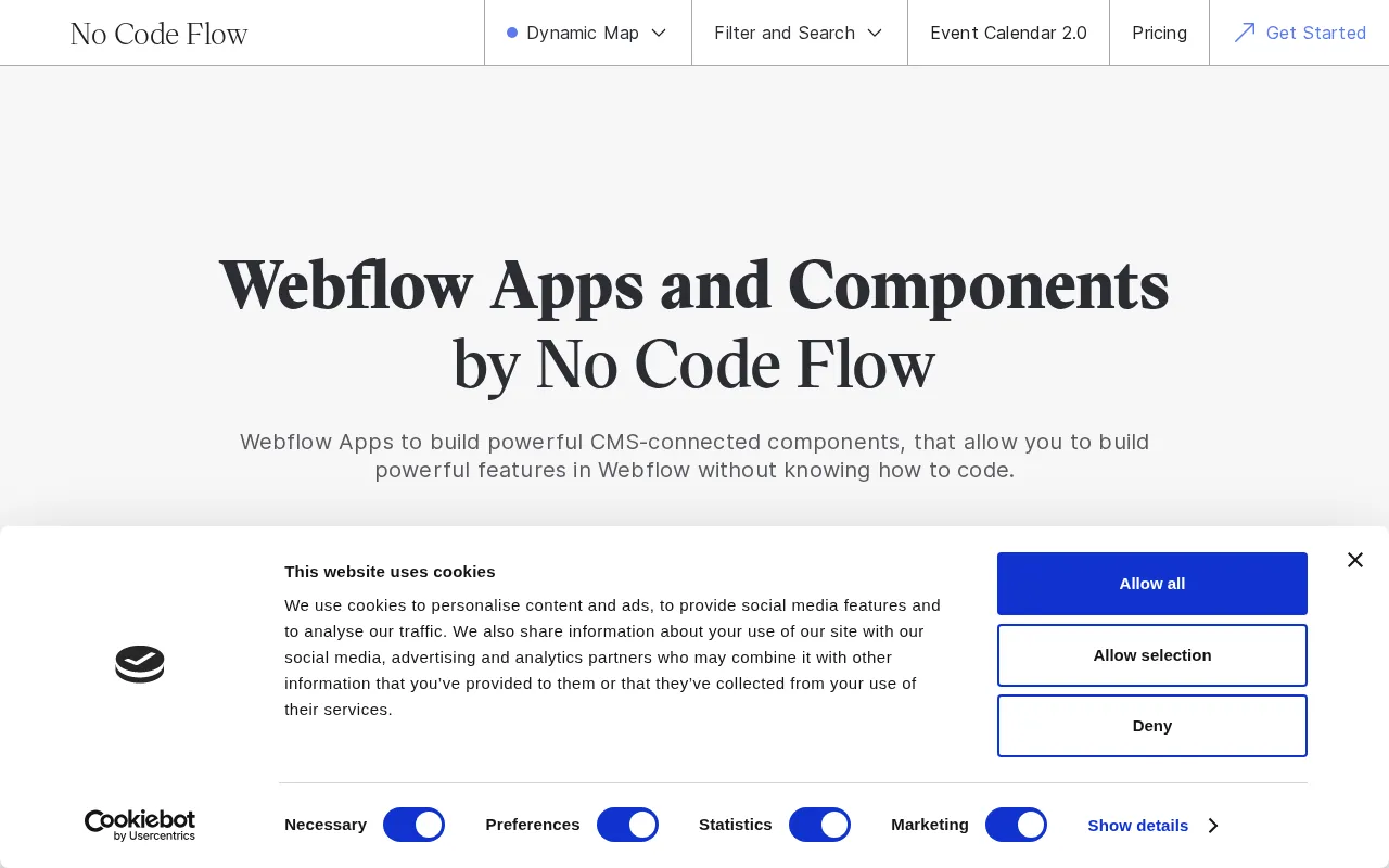 No Code Flow — preview screenshot