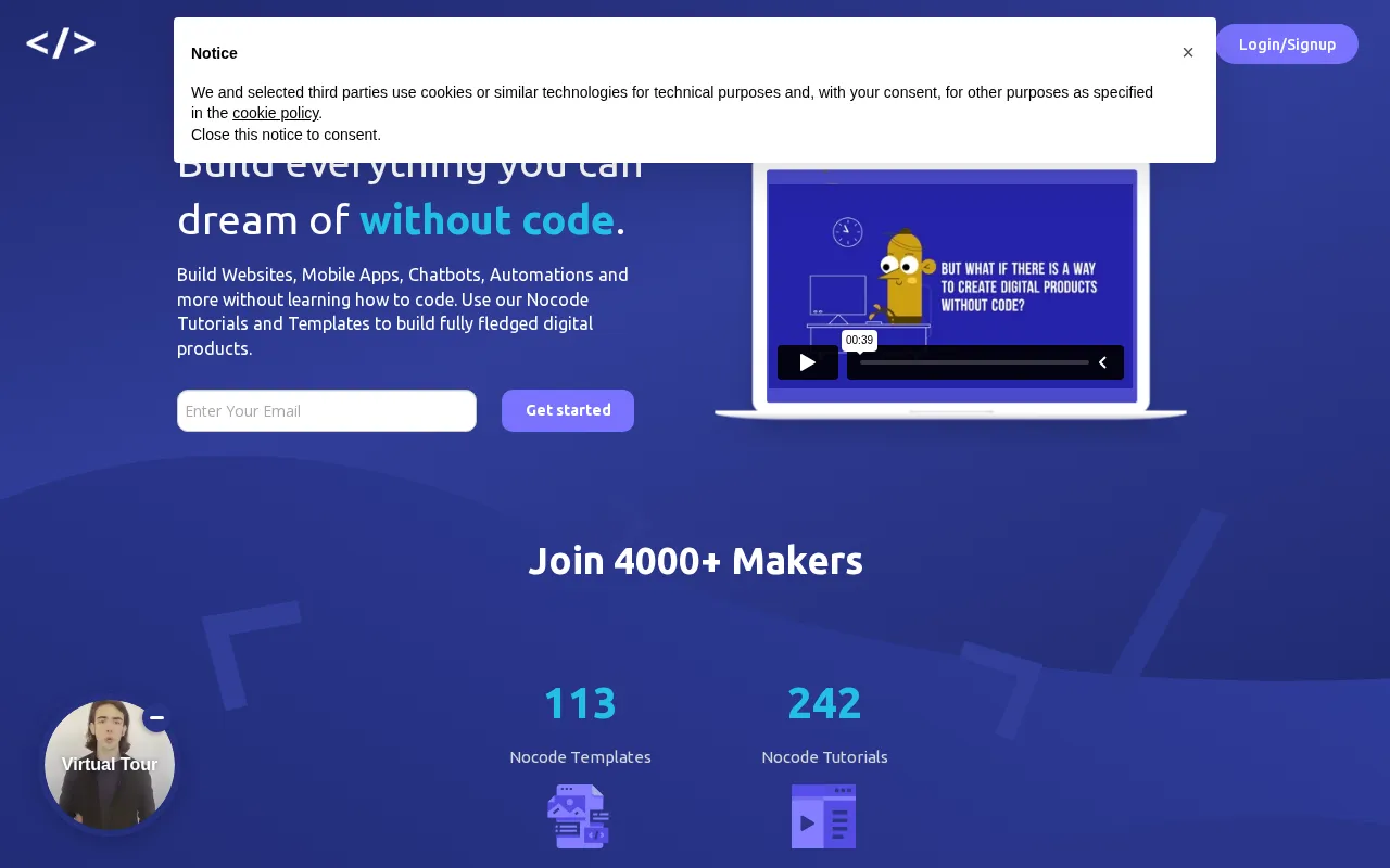 Nocode HQ — preview screenshot