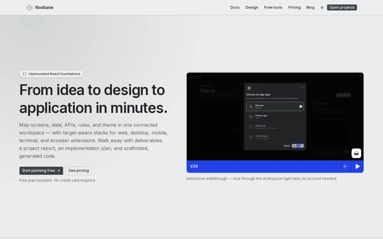 Nodlume — preview screenshot