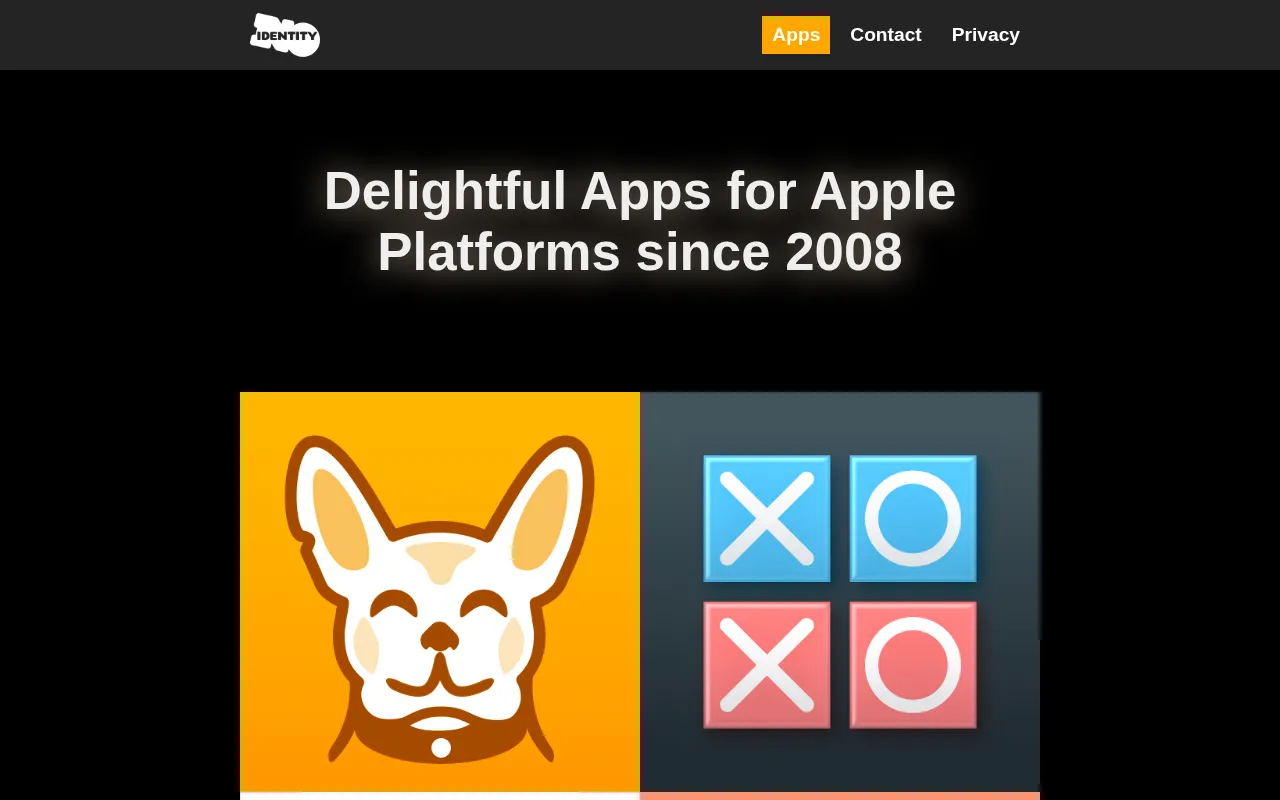 noidentity apps — preview screenshot