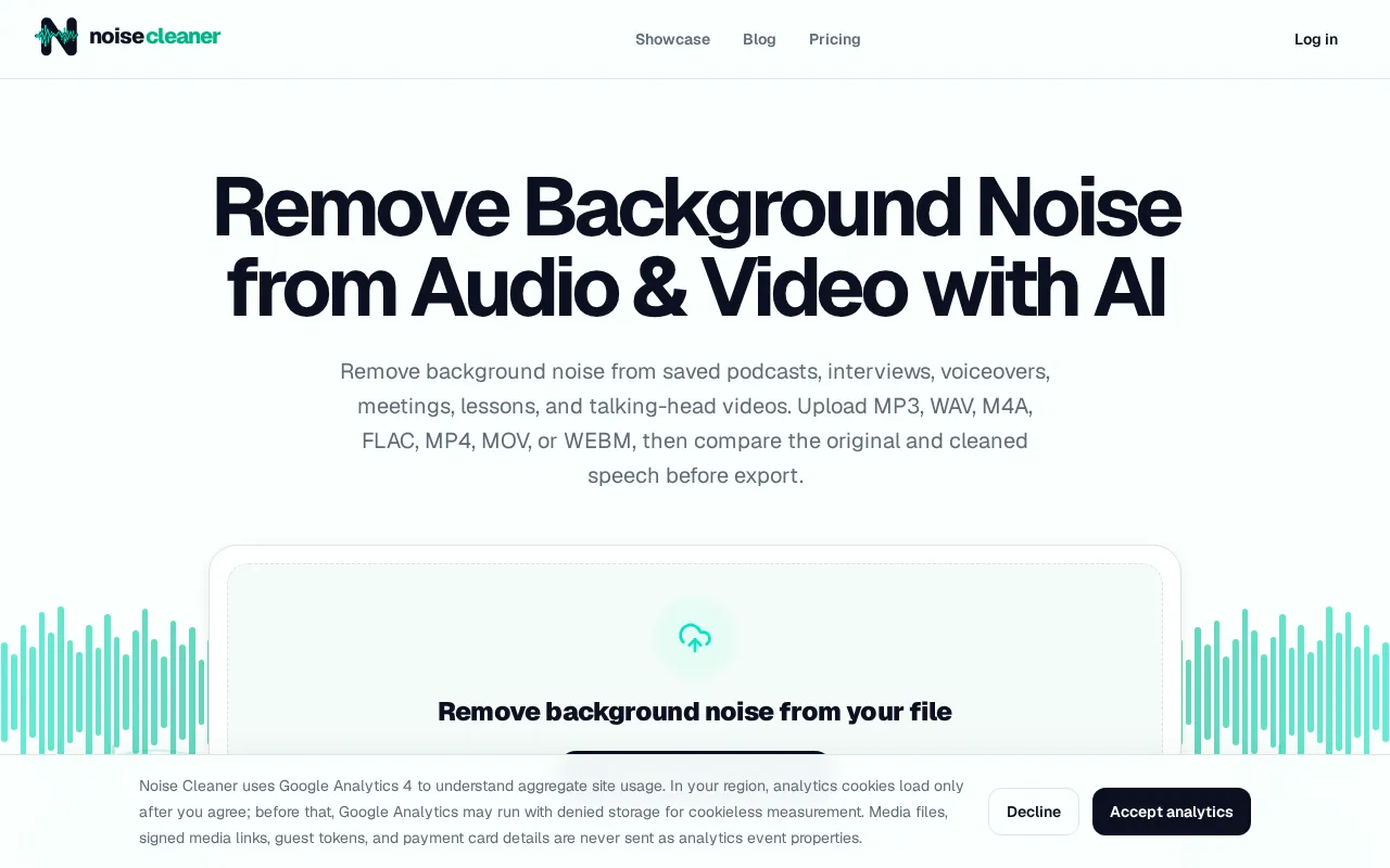 Noise Cleaner — preview screenshot