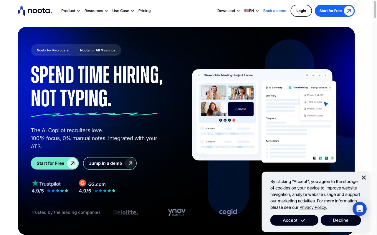 Noota — preview screenshot
