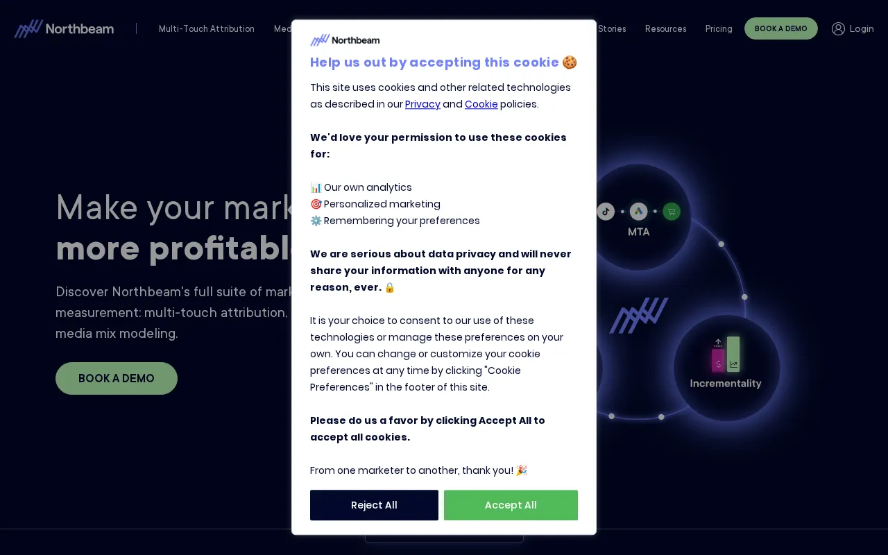 Northbeam — preview screenshot