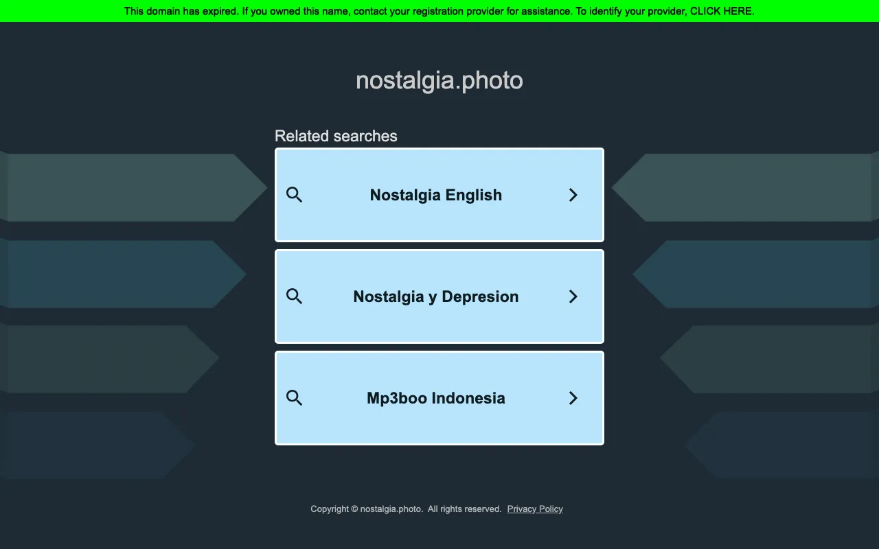 nostalgia.photo — preview screenshot