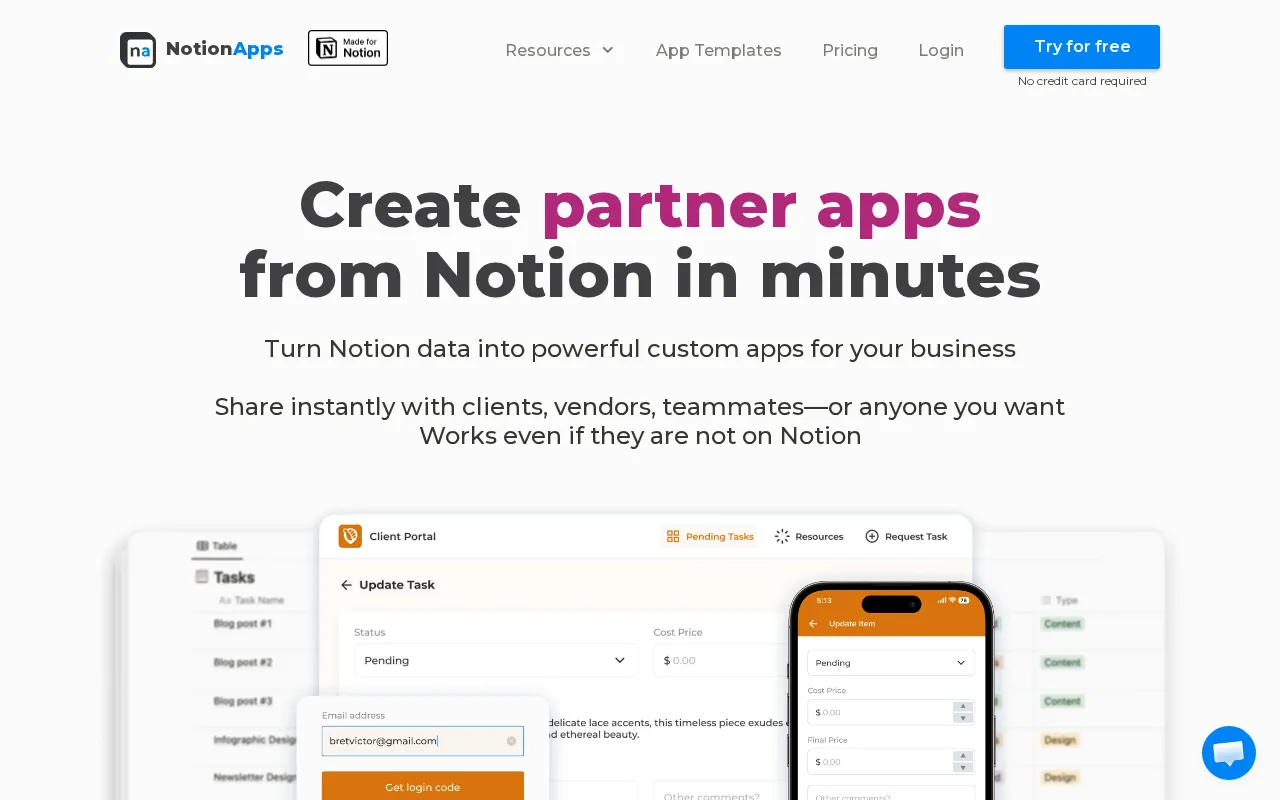 NotionApps — preview screenshot