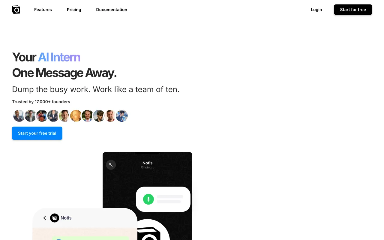 notis.ai — preview screenshot