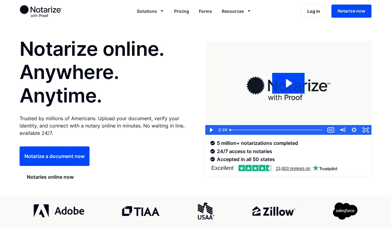 Notarize — preview screenshot