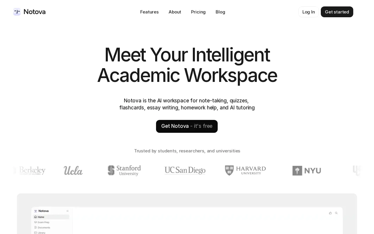 Notova — preview screenshot
