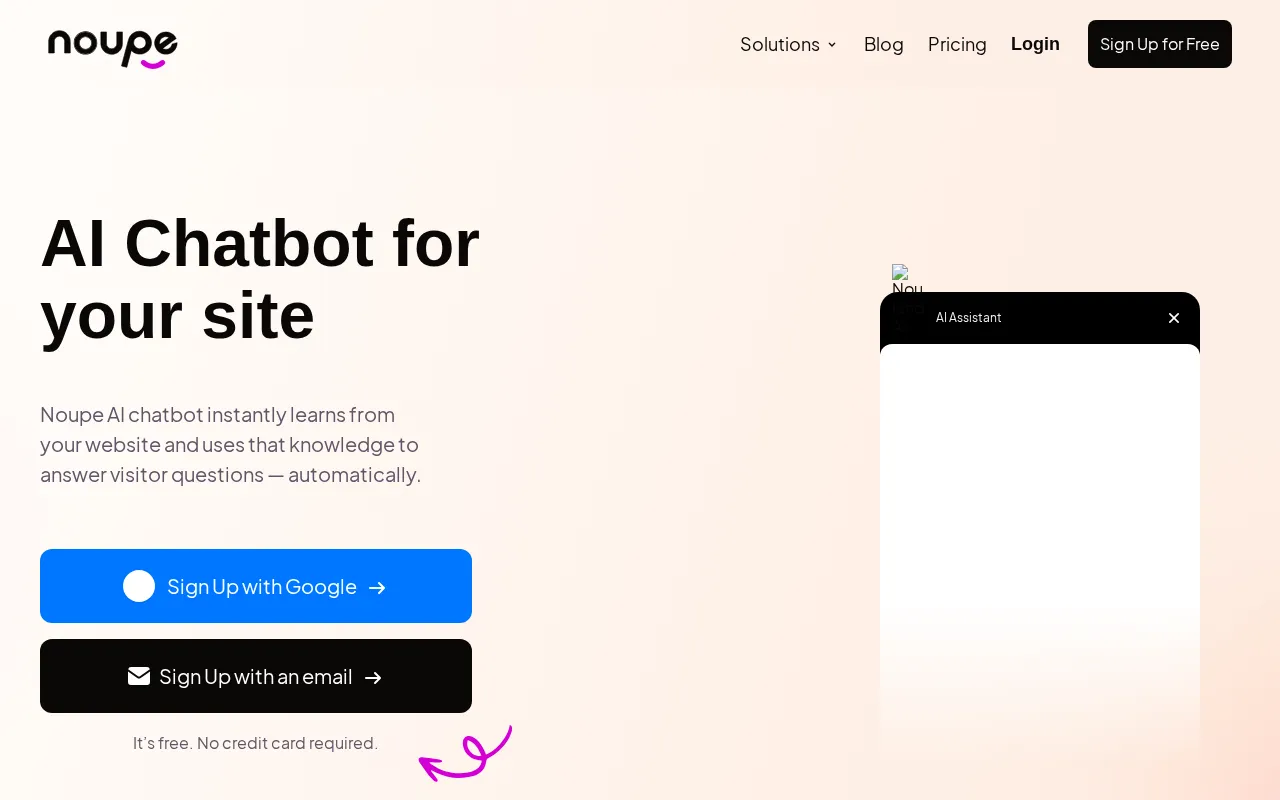 Noupe — preview screenshot