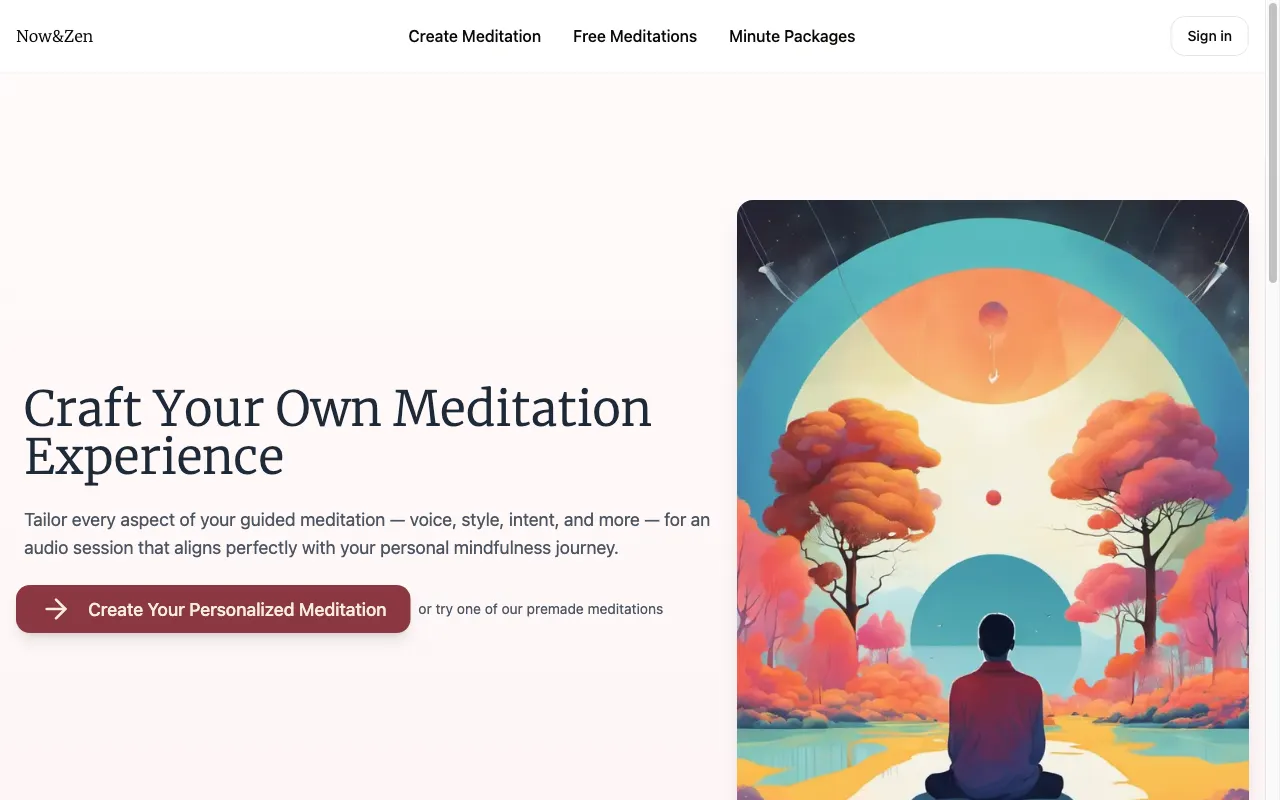 Now&Zen — preview screenshot