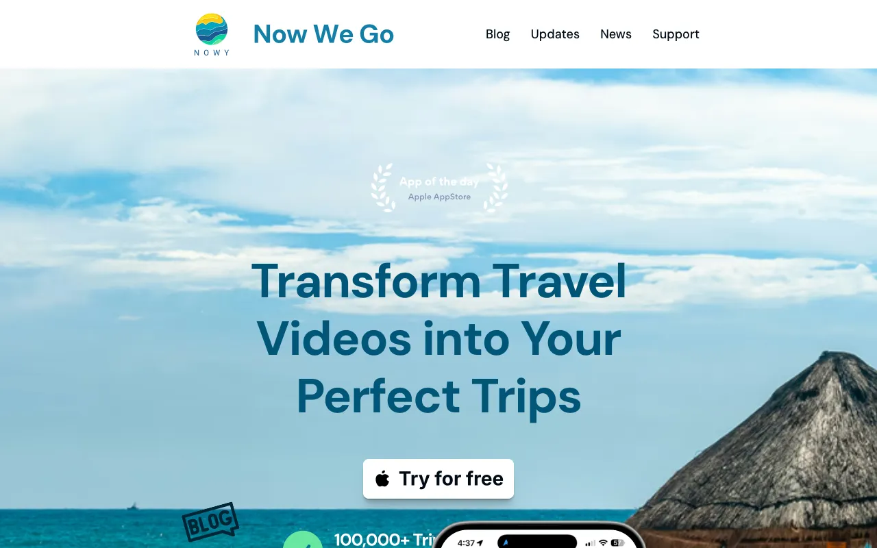 Nowy — preview screenshot