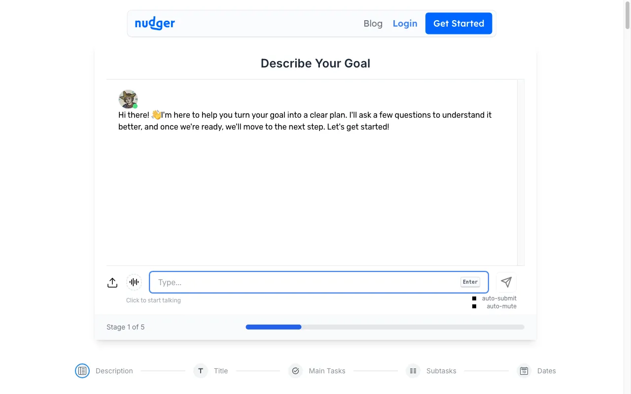 Nudger — preview screenshot