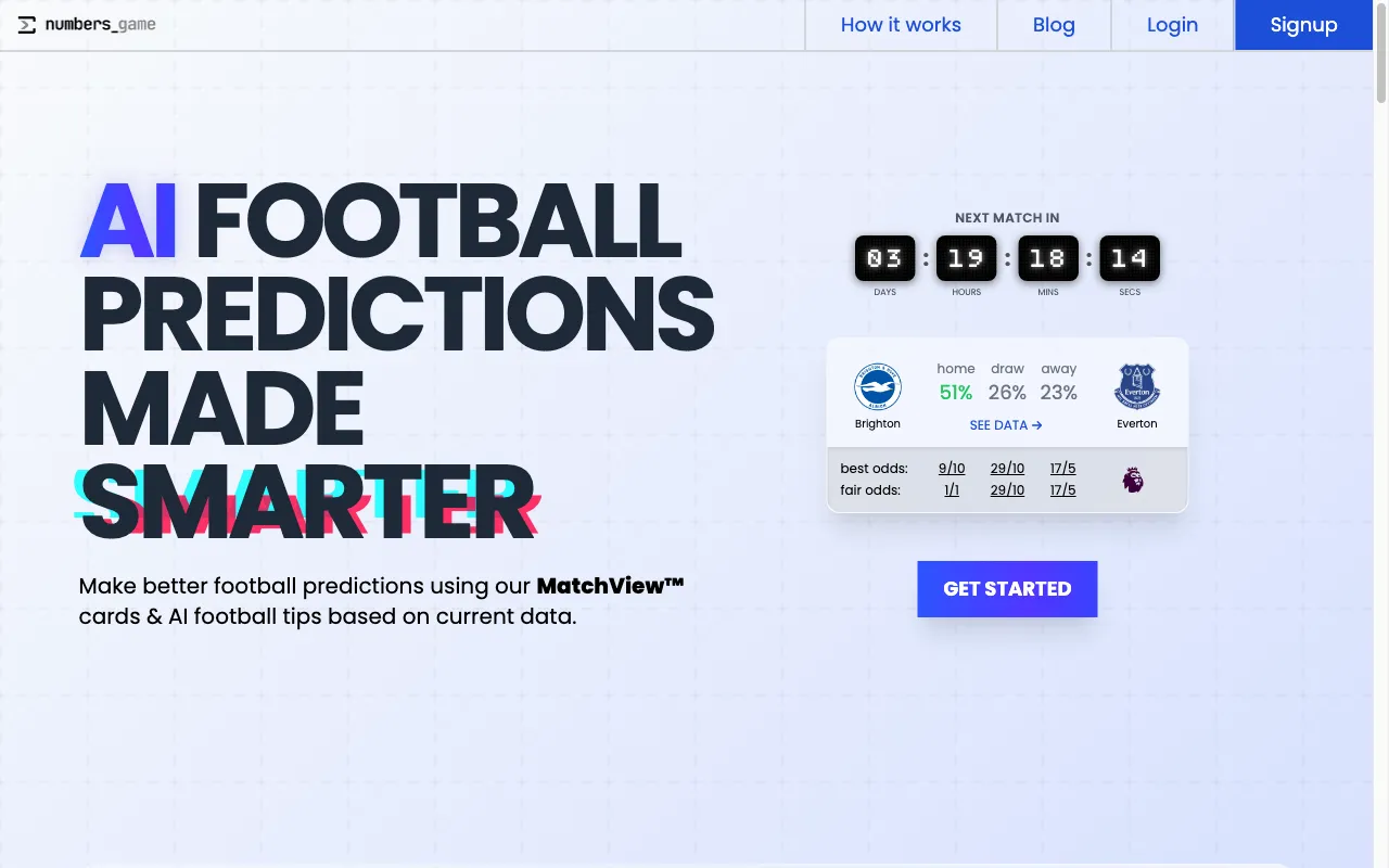 Numbers Game — preview screenshot