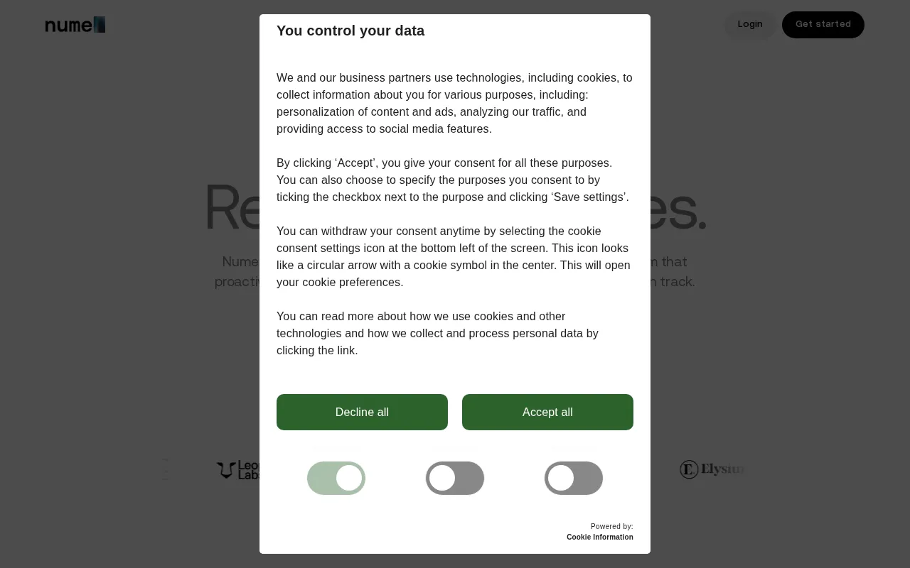 Nume — preview screenshot
