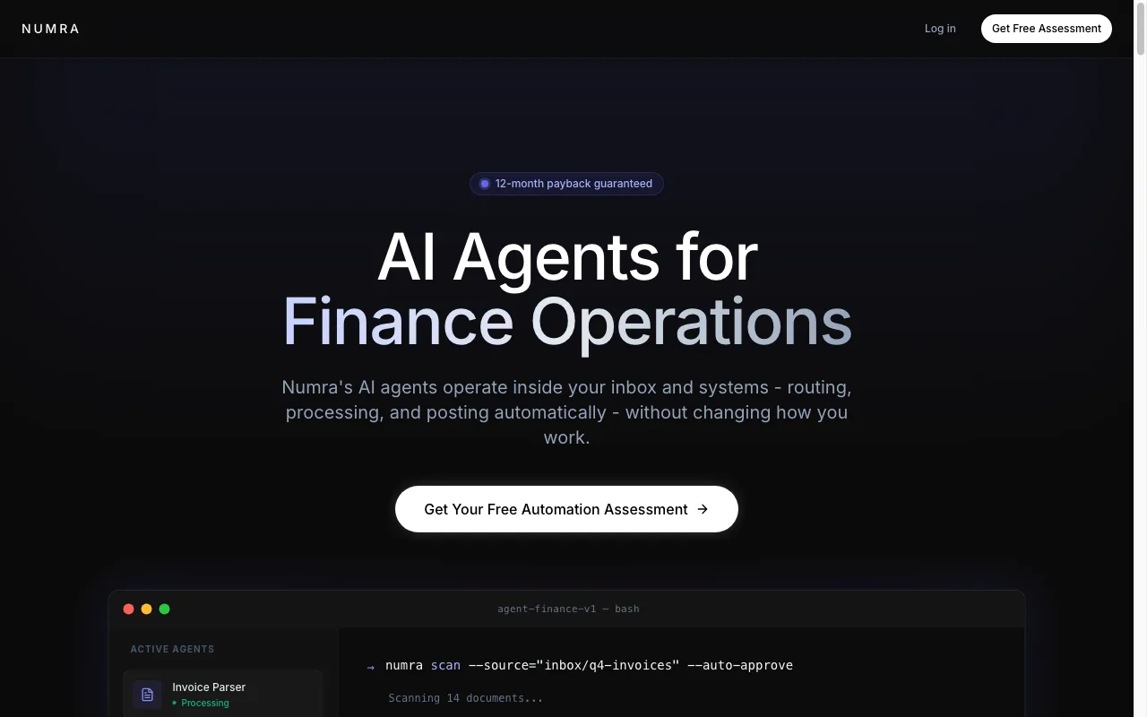 Numra — preview screenshot