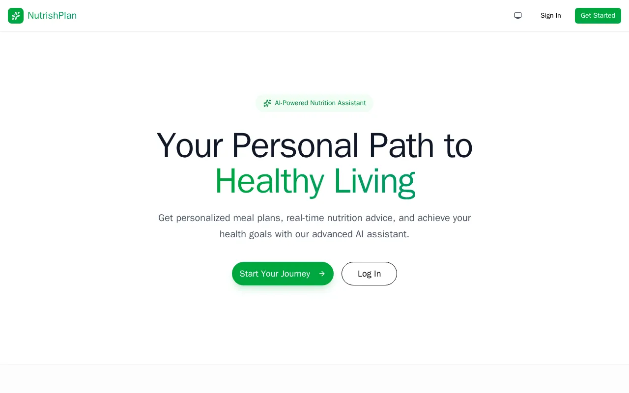 NutrishPlan — preview screenshot