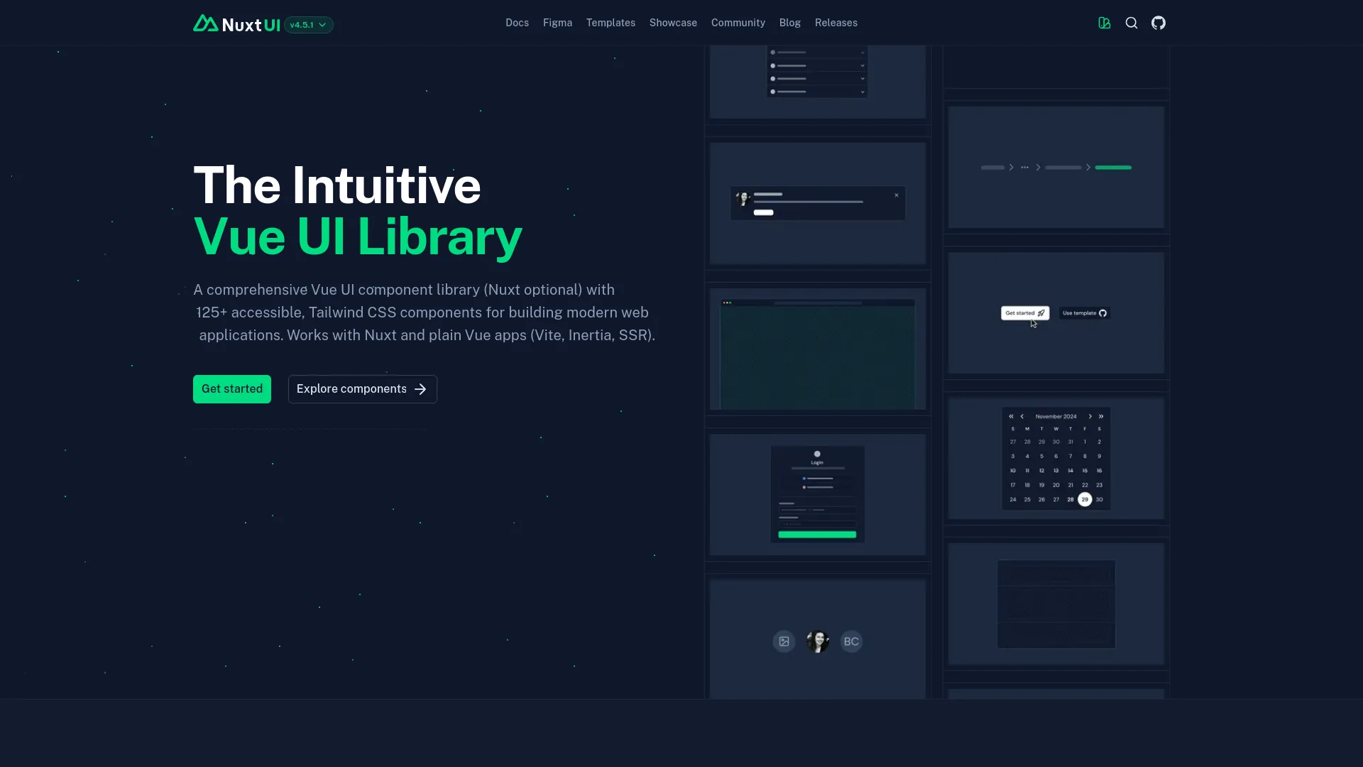 Nuxt UI — preview screenshot