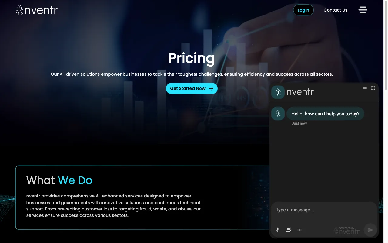 nventr — pricing page