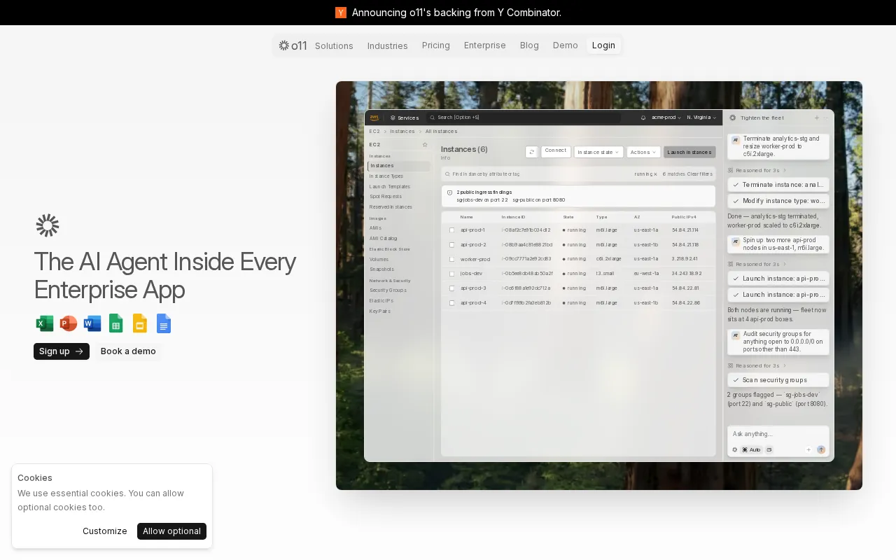 o11 — preview screenshot
