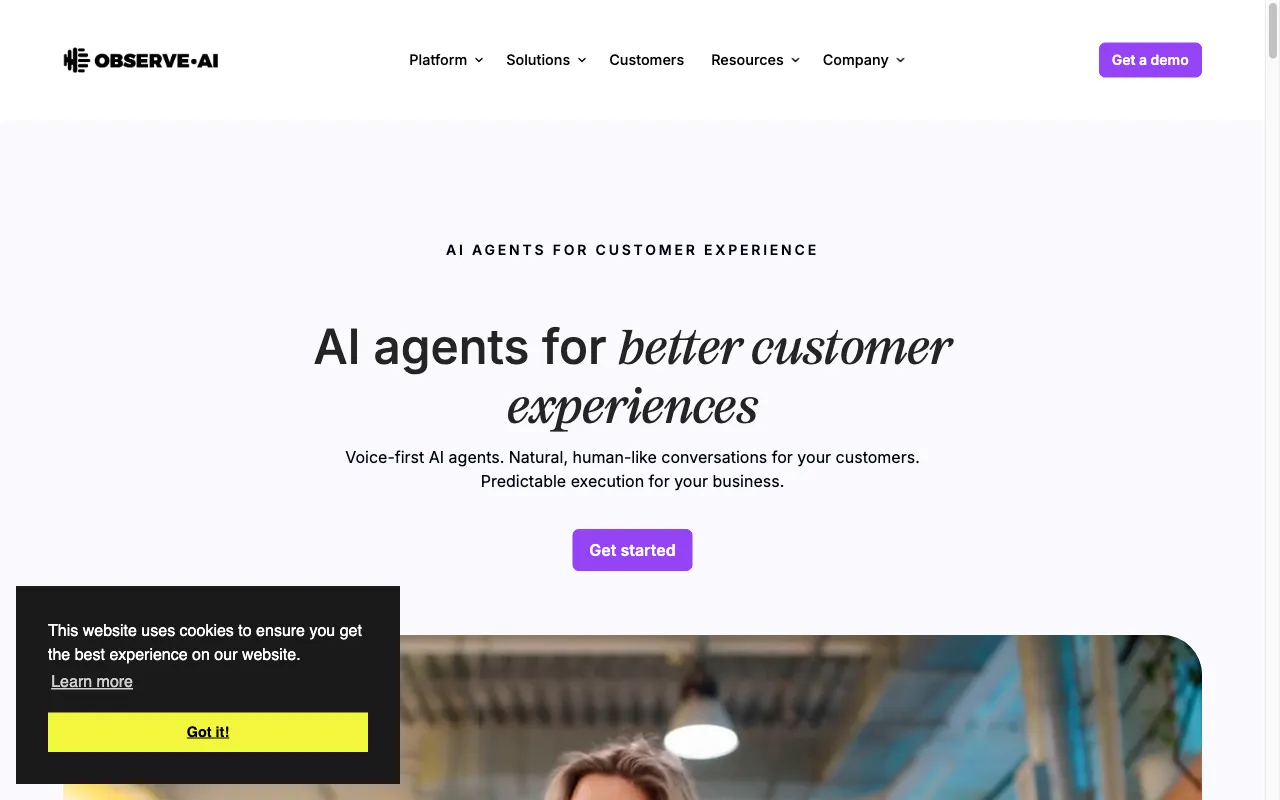 Observe.AI — preview screenshot