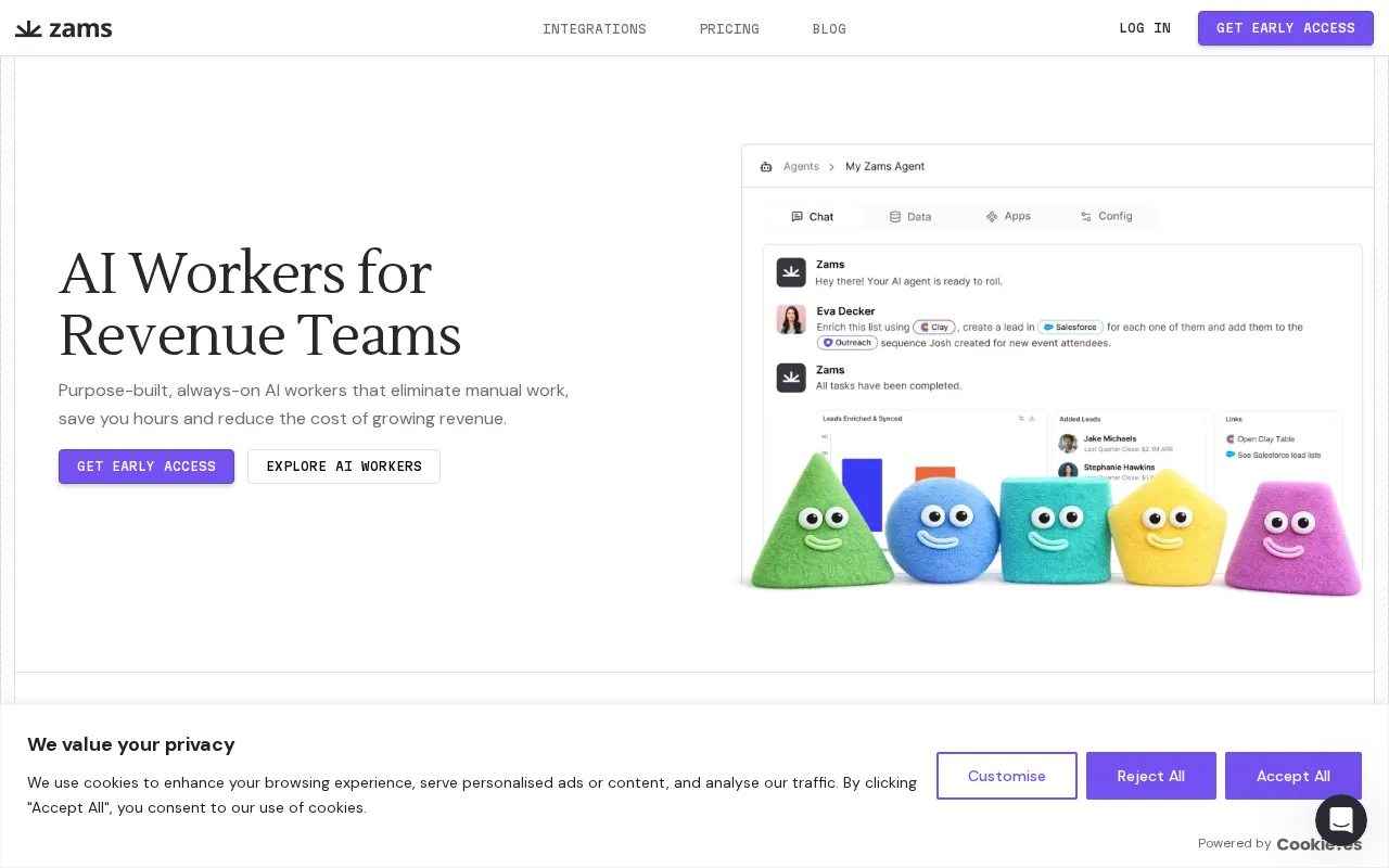 Zams — preview screenshot